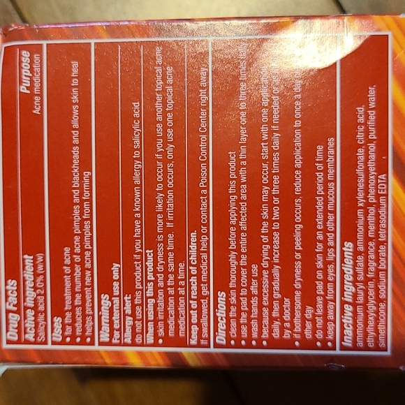 Stridex acne pads - Picture 2 of 4